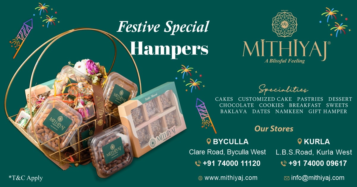 Indulge in Festive Delights with Mithiyaj Gift Hampers and Delectable Treats